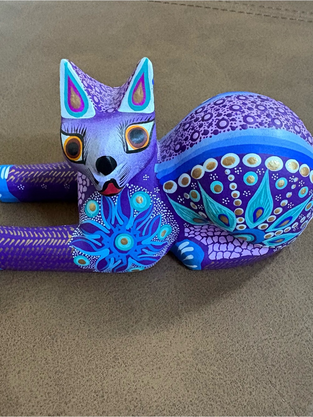 Cat Alebrije Oaxaca Signed